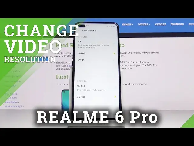 Video thumbnail for How to Change Video Resolution in Realme 6 Pro – Video Quality