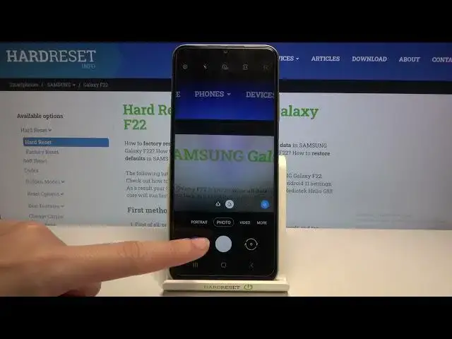 Video thumbnail for How to Turn On/Off Camera Gridlines on SAMSUNG Galaxy F22 - Orientation Lines