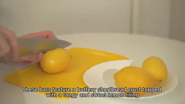 Video thumbnail for lemon squares recipe