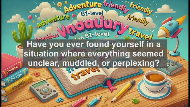 Video thumbnail for 2500 Must Know CEFR B1 Vocabulary - Understanding 'Confuse': A Guide for Advanced English Learners