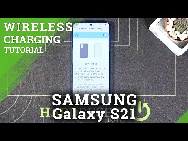 'Video thumbnail for Samsung Galaxy S21 - Turn On Wireless Power Sharing'