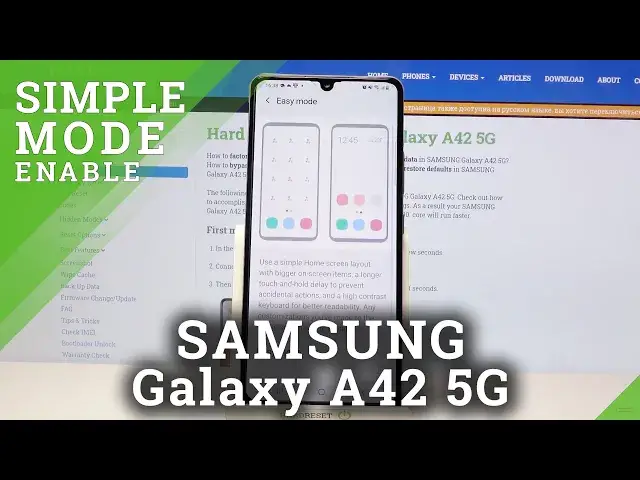 'Video thumbnail for How to Enable Easy Mode on SAMSUNG Galaxy A42 5G – Minimalistic Look'
