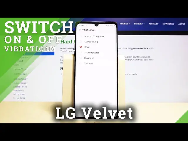 Video thumbnail for How to Change Vibration Pattern in LG Velvet – Personalize Vibration Settings