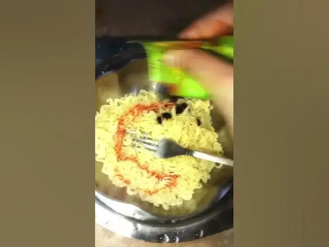 Video thumbnail for triple spice nuddles😋😋😋