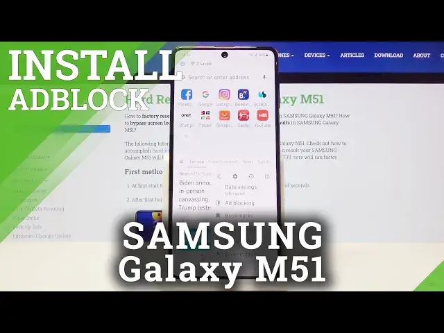 'Video thumbnail for How to Install AdBlock in SAMSUNG Galaxy M51 – Block Advertisements'