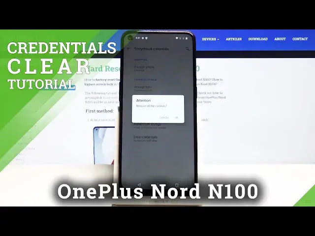 'Video thumbnail for How to Remove Certificates in OnePlus Nord N100 - Clear Credits'