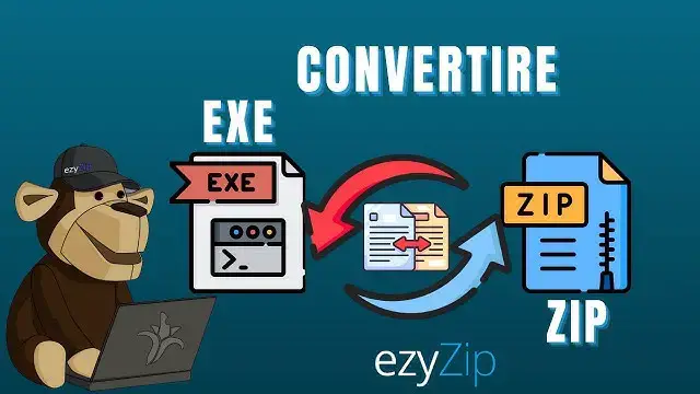 'Video thumbnail for Come Convertire il Programma di Installazione/Archivio EXE in ZIP Online (Guida Semplice)'
