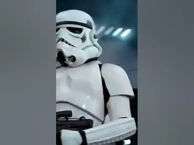 Video thumbnail for Stormtrooper Head Clunk Scene Left in Star Wars A New Hope