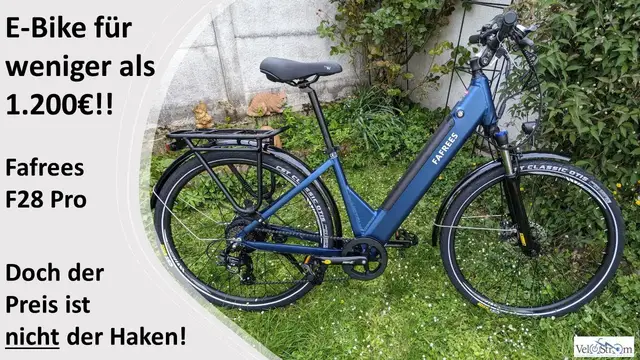 'Video thumbnail for Billig & Illegal: E-Bike Fafrees F28 Pro'