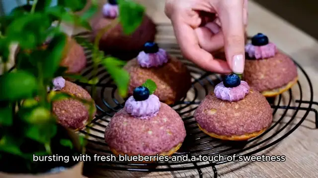 'Video thumbnail for Blueberry Muffins'