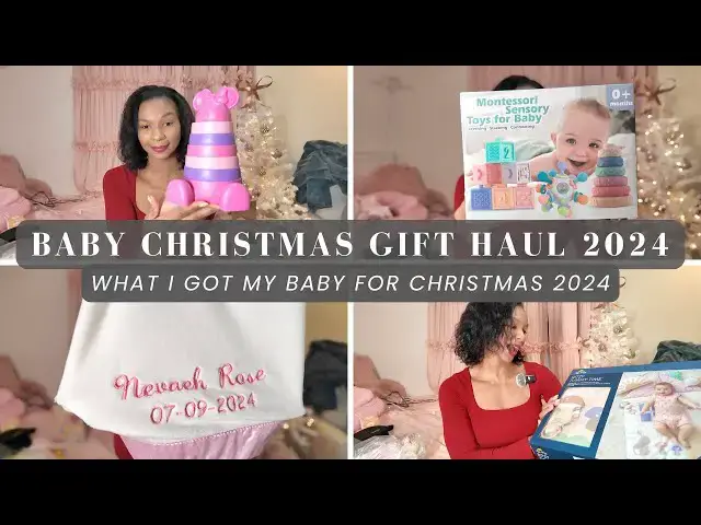 'Video thumbnail for What I Got My Baby For Christmas 2024: Montessori Friendly, Baby Christmas Gift Haul | Vlogmas Day 4'