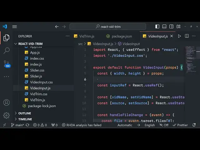 Video thumbnail for Build a React.js Video Cutter & Trimmer Editor Using FFMPEG WASM in Browser Using Javascript