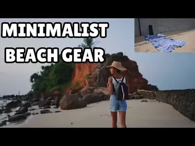 'Video thumbnail for Beach Gear Must Haves | Ultralight Vacation Hacks | Minimalist, Carry-on Travel Essentials for Sun'