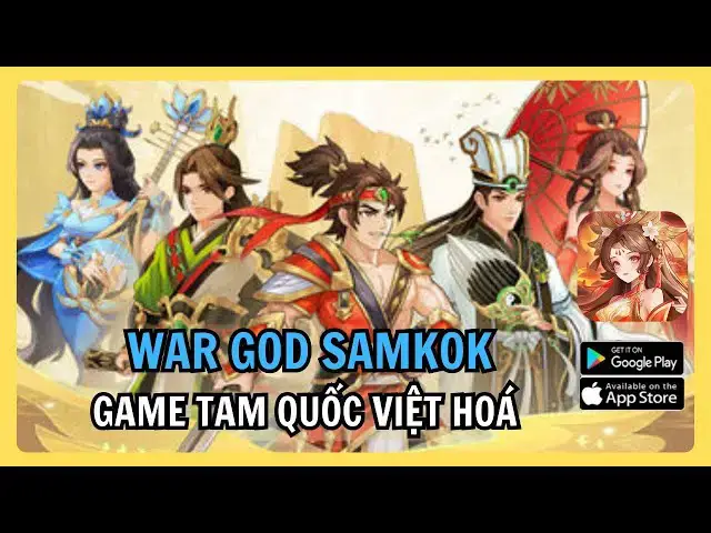 Video thumbnail for Review War God Samkok | Trải Nghiệm Thẻ Tướng Chiến Thuật Tam Quốc Đã Được Việt Hoá