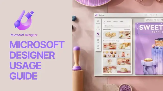 Video thumbnail for Microsoft Designer Usage Guide - Free Graphic Design App & Canva AI Alternative
