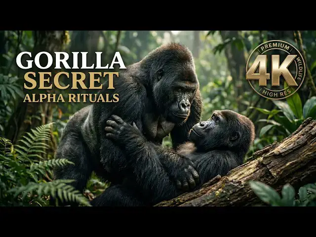 Video thumbnail for ALPHA RAGE: Rare Gorilla Alpha Rituals Caught On Camera! 🦍💥