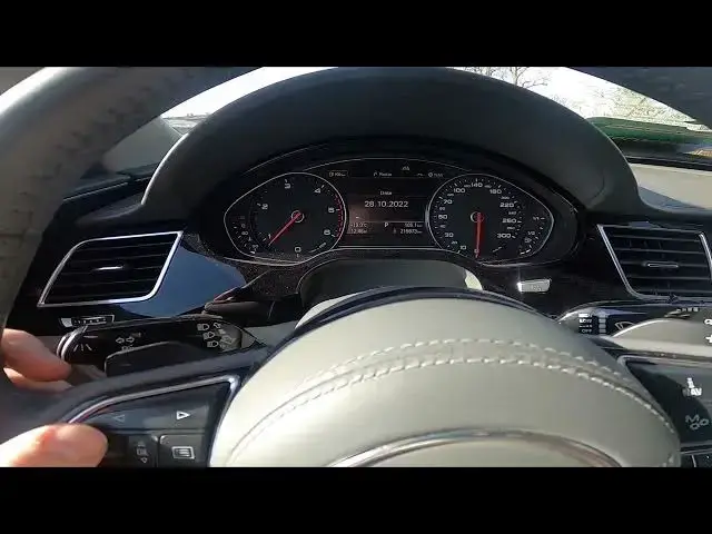 Video thumbnail for How to Find and Reset Travel Time on the Speedometer of AUDI A8 D4 ( 2010 – 2017 )
