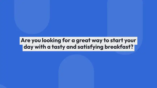 Video thumbnail for MS Cafe Breakfast Times & Menus UK