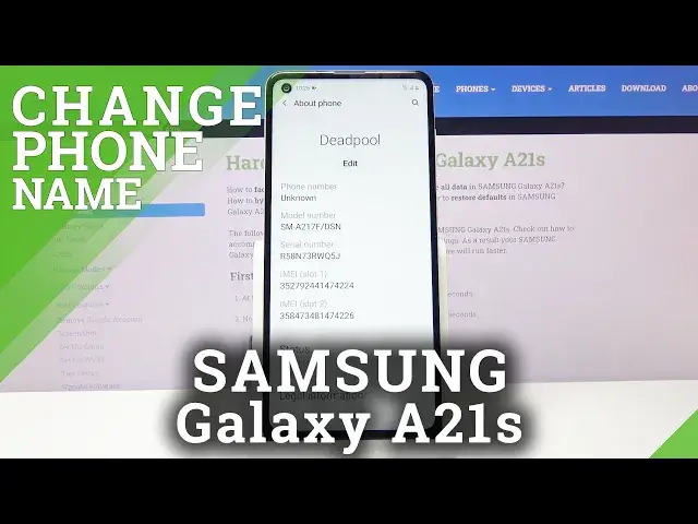 'Video thumbnail for How to Change Device’s Name in SAMSUNG Galaxy A21s – Rename Device'