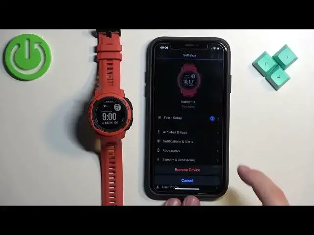 Video thumbnail for How to Unpair GARMIN Instinct 2s From iPhone