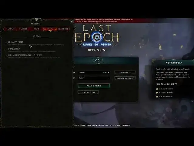 Video thumbnail for How To Enable & Disable Profanity Filter In Last Epoch