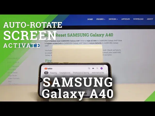 'Video thumbnail for How to Auto Rotate Screen on SAMSUNG Galaxy A40 – Switch On Auto Rotation'