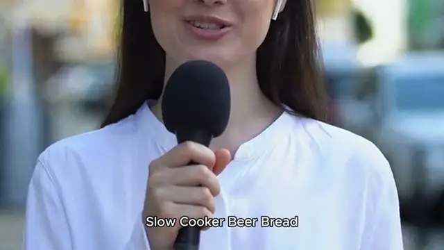 Video thumbnail for 2-Ingredient Slow Cooker Beer Bread