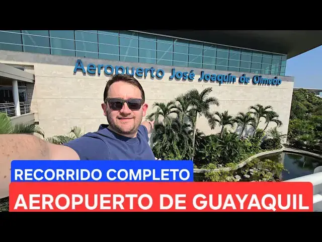 Video thumbnail for ¿El Aeropuerto MÁS BONITO de Latinoamérica? Tour COMPLETO por Guayaquil | Lo bueno y lo malo 😱