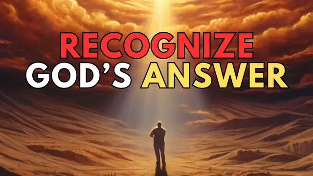 Video thumbnail for Recognizing God's Answer: Finding God's Answers in Everyday Life