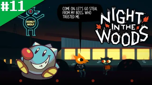 Video thumbnail for Let's Play Night in the Woods (11): In the woods with Gregg