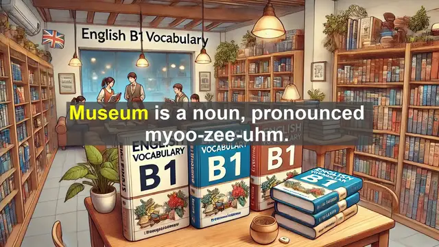 Video thumbnail for 2500 Must Know CEFR B1 Vocabulary - Exploring the Concept of Museums: Advanced English Vocabulary