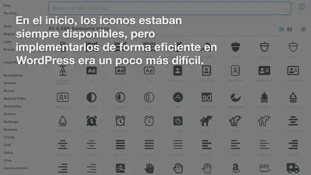Video thumbnail for Cómo Utilizar Icon Fonts de WordPress de Forma Correcta (Mejor Desempeño)