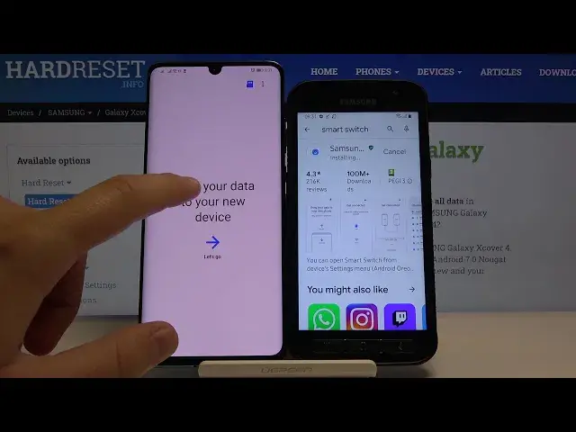 'Video thumbnail for How to Transfer Data from Android Phone to Samsung Galaxy Xcover 4?'