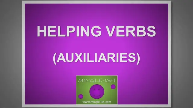 Video thumbnail for Helping (auxiliary) verbs expressing MOOD - Grammar lesson