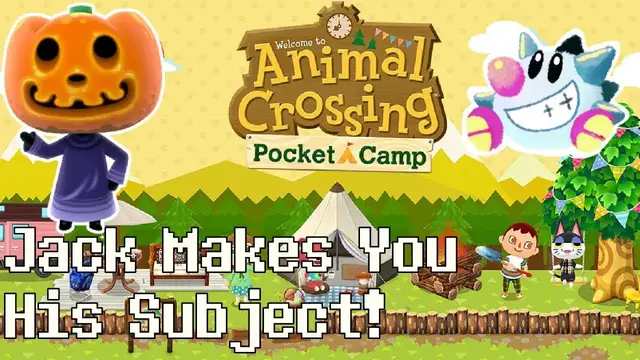 Video thumbnail for Animal Crossing Pocket Camp | Jack's puppet theater demo: Jack visits the camp!