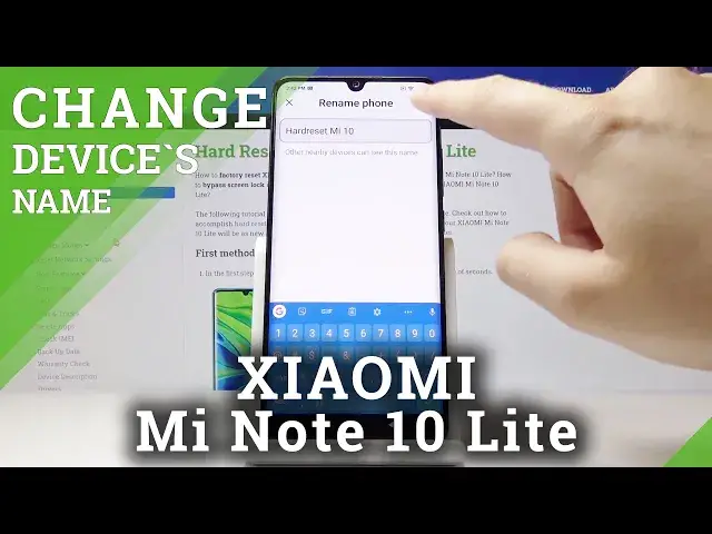 'Video thumbnail for How to Change Device Name in Xiaomi Mi Note 10 Lite?'