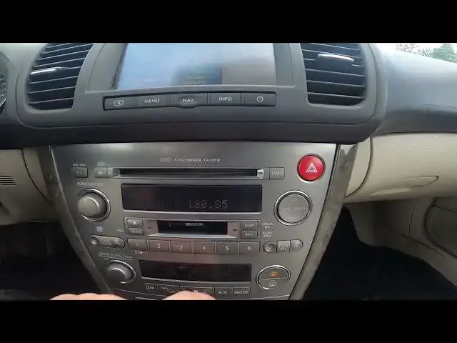 Video thumbnail for How to Scan for Radio Stations in Subaru Outback III ( 2005 – 2009 ) - Find new Radio Stations
