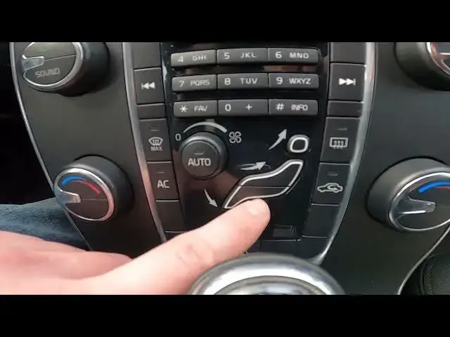 Video thumbnail for How to Change Blowing Direction in Volvo V60 I ( 2010 – 2018 ) | Adjust Airflow Direction