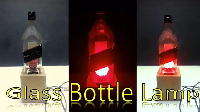 Video thumbnail for Glass Bottle Lamp - A craft idea that's a bit different