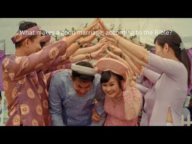 'Video thumbnail for Understanding what makes a good marriage, according to the Bible'