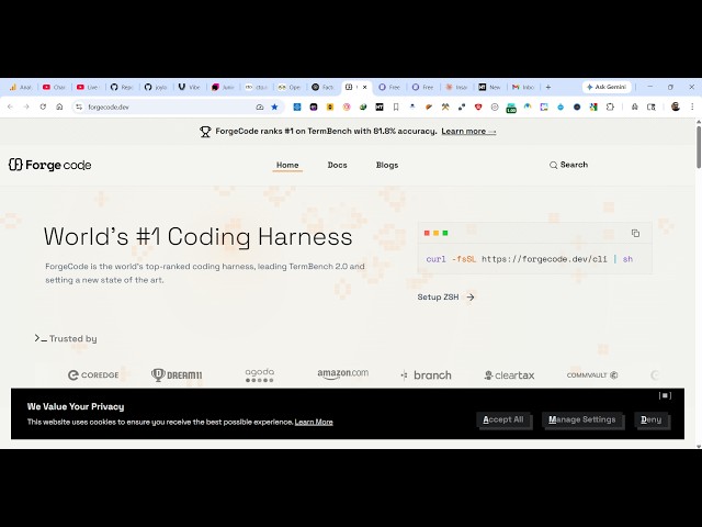 Video thumbnail for This ForgeCode.dev AI Coding CLI Builder & Agent is INSANE to Build Full Stack Apps in Terminal