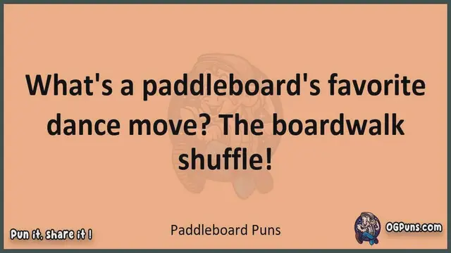 Video thumbnail for Paddleboard - Jokes, Puns, Wordplays, and Laughter