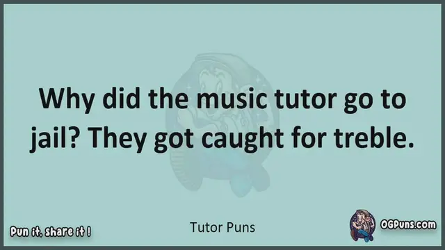 Video thumbnail for Tutor - Jokes, Puns, Wordplays, and Laughter