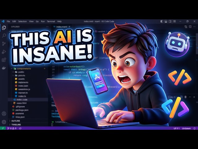 Video thumbnail for Better Than Cursor? This FREE AI IDE Is Insane! 💻 | Build App with noCode | Best Nocode tool