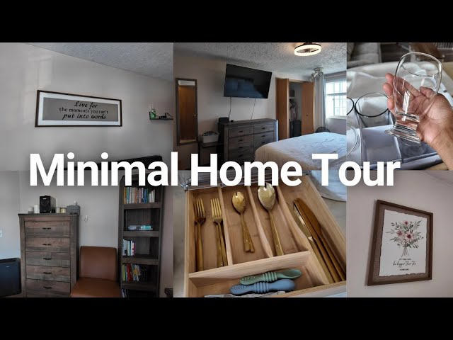 Video thumbnail for Minimalist Home Tour: Realistic Family of 4 with Children