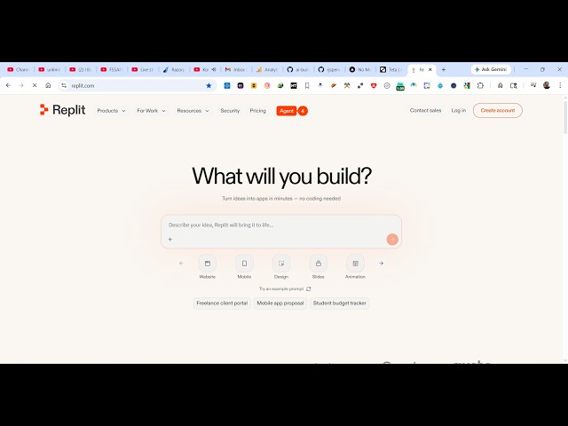Video thumbnail for I Built & Launched a Website & Mobile App in 15mins! (No Coding) Using Replit Agent4