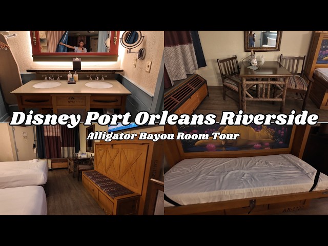 Video thumbnail for Disney Port Orleans Riverside Room Tour | Perfect for a Family of 3 or 4 and Littles