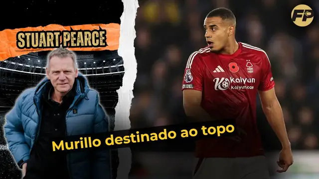 'Video thumbnail for Stuart Pearce: O zagueiro do Nottingham Forest, Murillo, destinado ao topo'