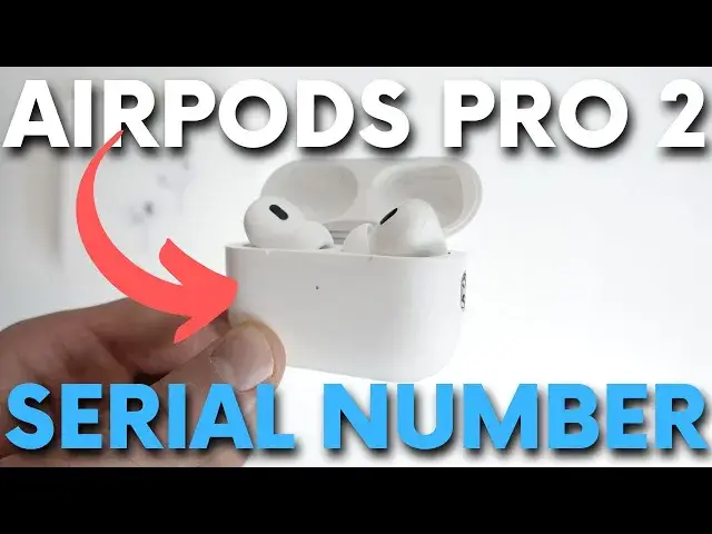 'Video thumbnail for How to Check Serial Number of AirPods Pro 2 - Locate SN in New AirPods Pro 2 (2022)'