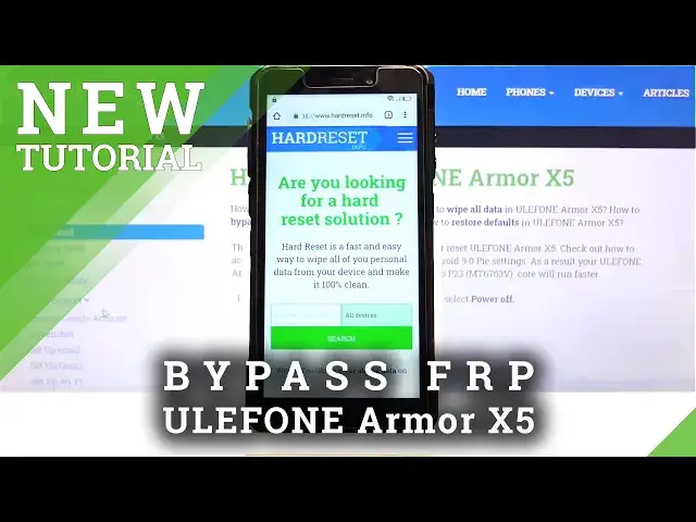 Video thumbnail for How to Skip FRP in ULEFONE Armor X5 – Bypass Google Verification